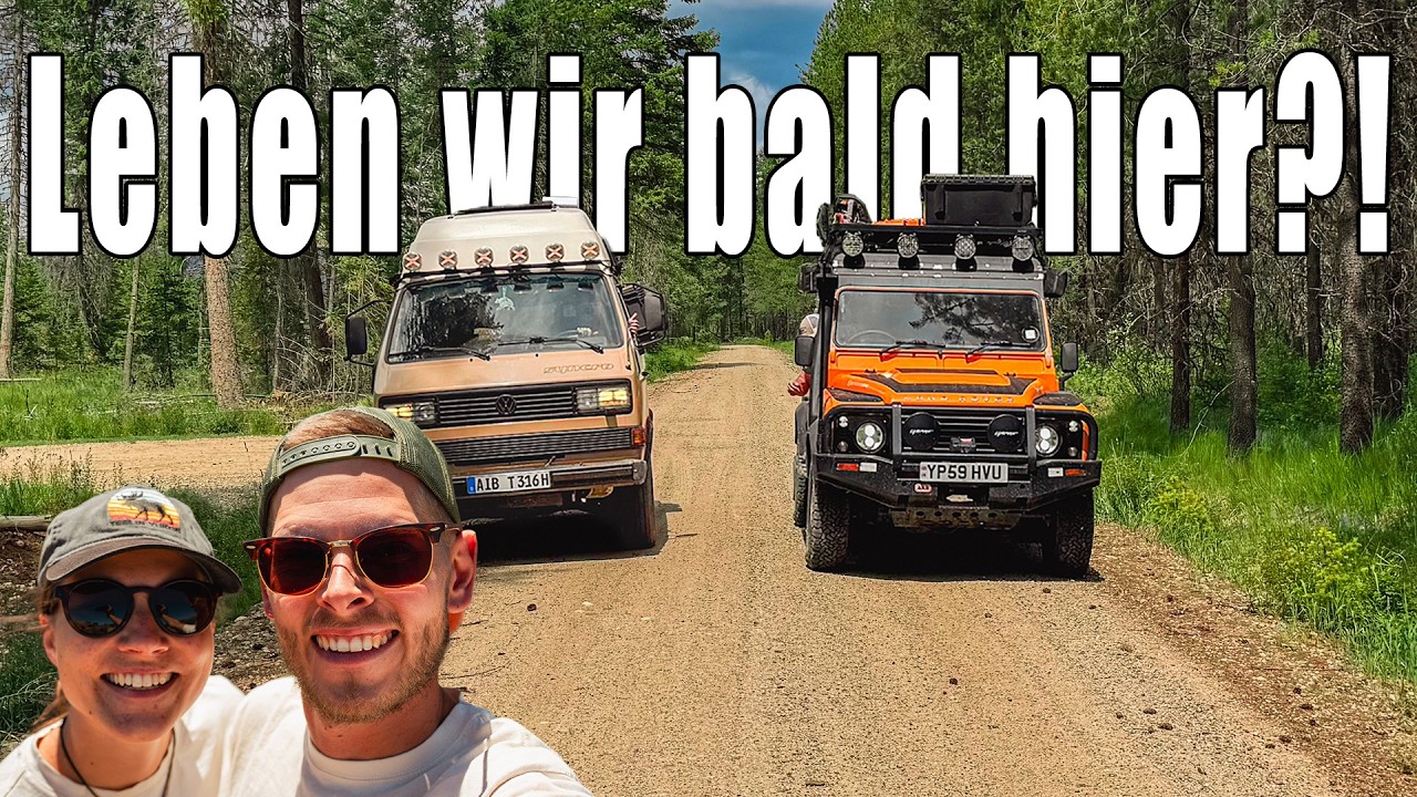Die wichtigste Grenze unserer Reise | Episches Abschluss-Campout mit Freunden | Einreise Kanada #61