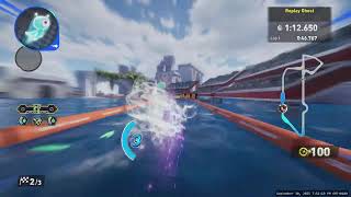Water Palace [Super Sonic Speed] - 2.14.564 ​Exponso ( Sonic Racing: CrossWorlds) World Record