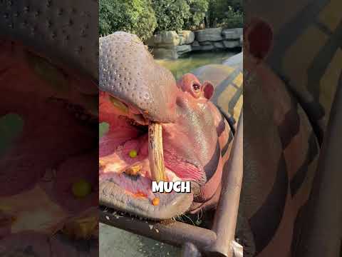The Hippo Wanted a Bigger Snack 🦛❤️