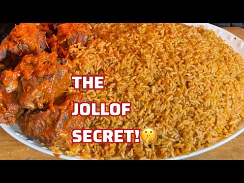 👉🏾Nigerian Jollof Rice Recipe that ENDS the Debate!Best Smoky Party Jollof 😋🇳🇬