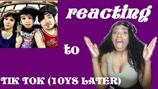REACTING TO: Tik Tok Parody (10 Years Later) - The Midnight Beast