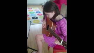 Kiri's playing " Father helpin's topcoat "