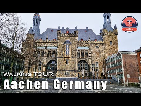 Walking Tour Aachen | Cathedral, Rathaus & City Streets #asmr #germany #walkingtour