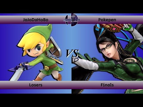 JoJoDaHoBo (Toon Link) vs Pokepen (Bayonetta) - Orbitar 100 - Losers Finals