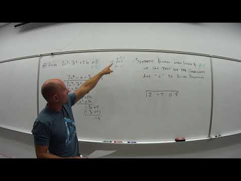 3.3.2.3 Synthetic Division