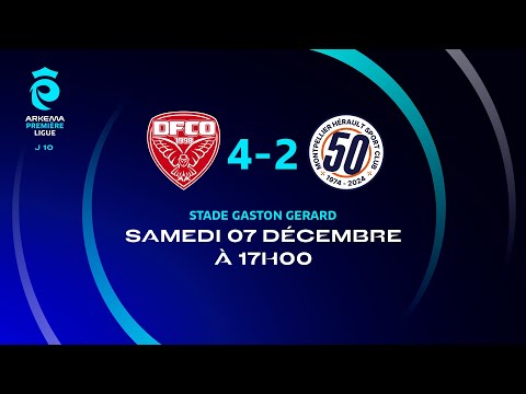 J10 I Dijon FCO – Montpellier HSC (4-2), le résumé I Première Ligue FFF 2024-2025