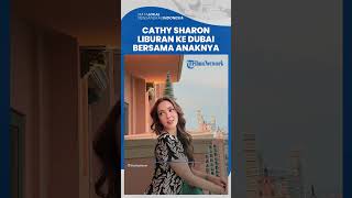 Gaya Liburan Cathy Sharon ke Dubai, Kedua Anaknya juga Ikut