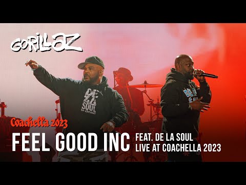 Gorillaz – Feel Good Inc feat. De La Soul (Live at Coachella 2023)