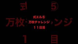 式エル⑤万枚チャレンジ１１日目