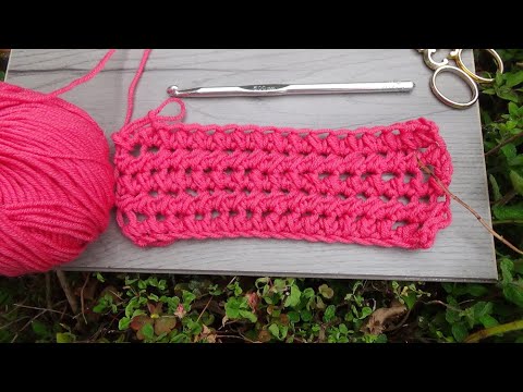 How to crochet the Half Double Cluster-easy even for beginners
