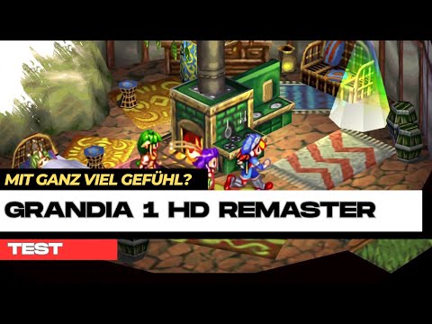 Spielen wir in GRANDIA 1 HD REMASTER ernsthaft KINDER?! | TEST / REVIEW