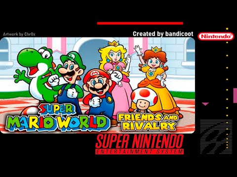 Super Mario World: Rivalidade Entre Amigos 100% [ PT-BR ]
