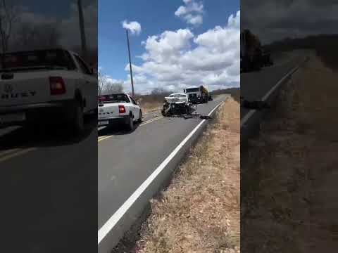 Idoso morre em grave colisão frontal na BR-226, em São Vicente/RN
