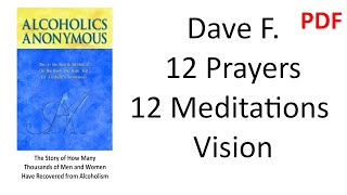 PDF SLIDES ---- 12 Prayers & 12 Meditations ~ Prayer, Meditation & Vision