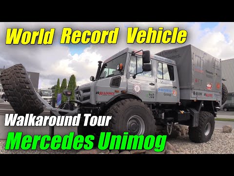 2022 Unimog U-5023 World Altitude Record For Wheeled Vehicle
