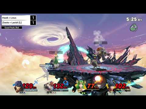 Holiday Heist 5 dGF: Hawk + Linus (Bowser/Ike) vs Zinoto + Lavish (Palutena/Chrom)