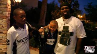 At Floyd Mayweather&#39;s Mansion with Rick Ross&#39; son, Tia and Diddy in Las Vegas | 50 Cent Music