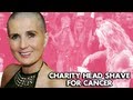 Olga Gets Her Head Shaved for Charity 