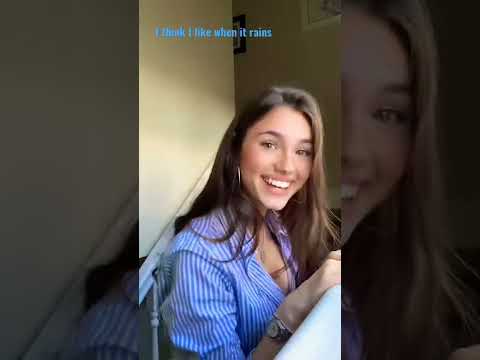 "I think I like when it rains" 😭