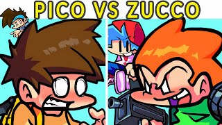 Download lagu Friday Night Funkin' - Boyfriend & Pico VS Zucco   Cutscene - Pico's School One Shot (FNF MOD/HARD) mp3
