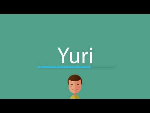 Yuri pronunciation