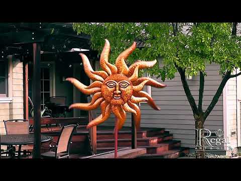 11314 32" Wind Spinner - Sun Face