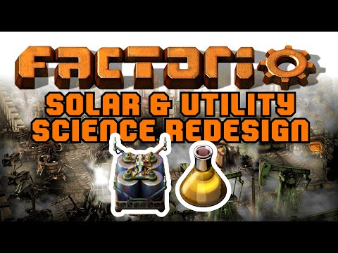 Factorio v.17 #06 (Stream): Solar & Utility Science Redesign.