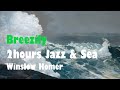 Music Of Art 2 Hours Jazz Winslow Homer Love Sea 19th C American Paintings TV Screensaver