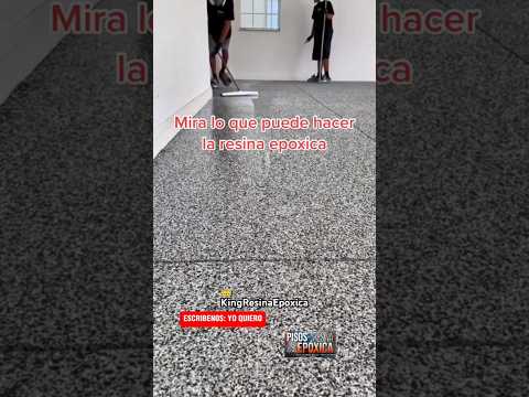 Aprende a utilizar la RESINA EPOXICA para renovar PISOS #resina #epoxy #resinaepoxica #epoxi #resin