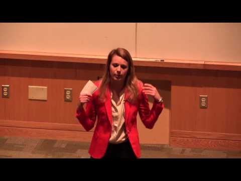 Three Minute Thesis Competition -- Erin McCulloch '16