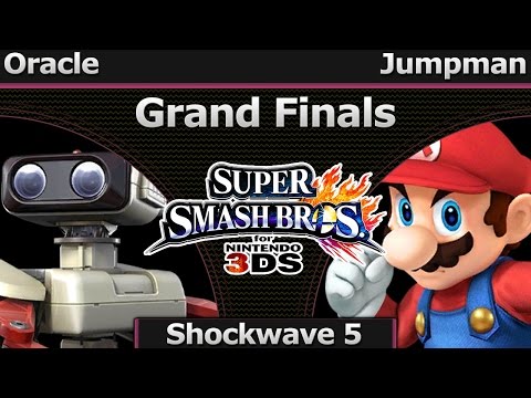 Shockwave 5 Smash 3DS - Oracle (ROB,Bowser Jr) vs Jumpman (Mario) - Grand Finals