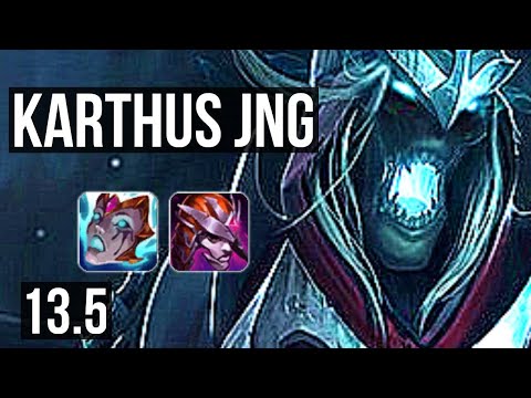 KARTHUS vs SEJUANI (JNG) | 9/1/11, Rank 8 Karthus, Dominating | KR Challenger | 13.5
