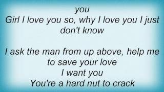 Aaron Neville - A Hard Nut To Crack Lyrics