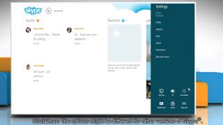 preview picture of video 'How to Manage Privacy Settings in Skype®  for Windows® 8'