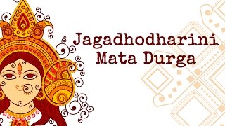 Jagadhodharini Mata Durga  Rishi Nityapragya  Art 