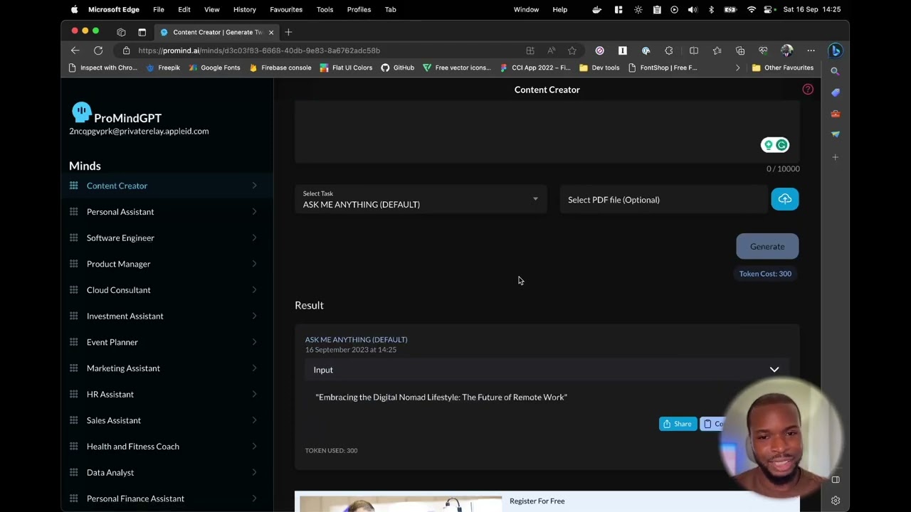 Promind tutorial