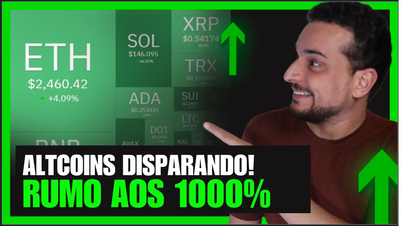 ALTCOINS SUBINDO FORTE! ALTSEASON OU ARMADILHA?