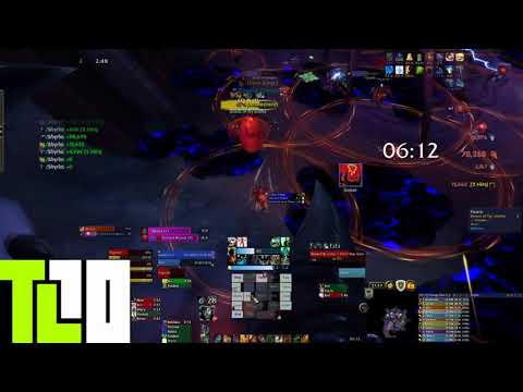 The Legions Ten vs. Il'gynoth, Corruption Reborn Mythic - Restoration Shaman POV