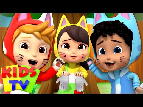 Three Little Kittens + More Nursery Rhymes & Kids Songs | Baby Cartoon | Children's Music - Kids Tv
