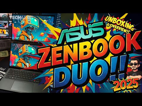 2025 - ASUS Zenbook DUO Unboxing and Overview