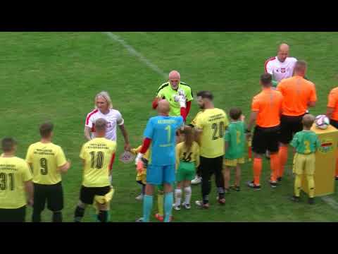 KS OSTROVIA Ostrów Mazowiecka - Reprezentacja Gwiazd Piłkarzy Polskich 3-3 ( skrót meczu) 28.09.2024