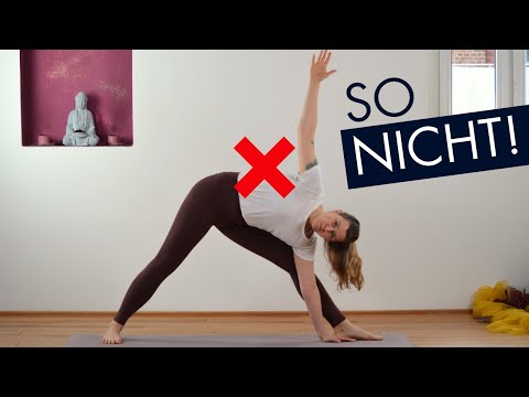 Dreieck Yoga: Fehler vermeiden | Trikonasana Tutorial