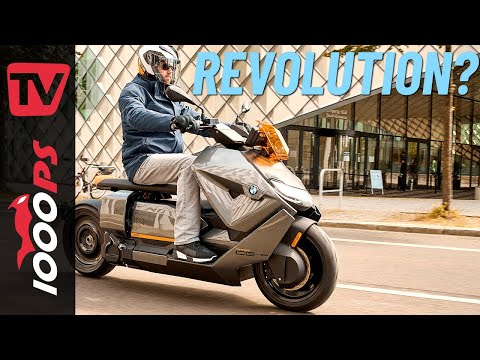 Der Elektroroller für die Zukunft? BMW CE 04 Elektroroller 2021