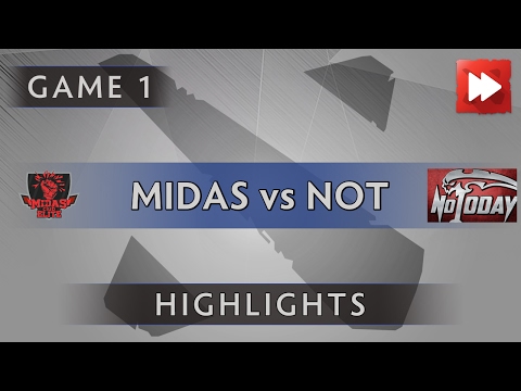 Midas Club Elite vs Not Today ! [Game 1] Kiev Major - Dota Highlights