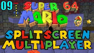 Super Mario 64 Splitscreen Multiplayer 120 Stars - Part 9
