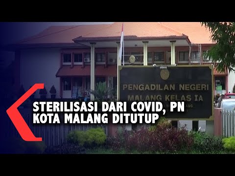 20 Pegawai Terpapar Covid, PN Kota Malang Ditutup