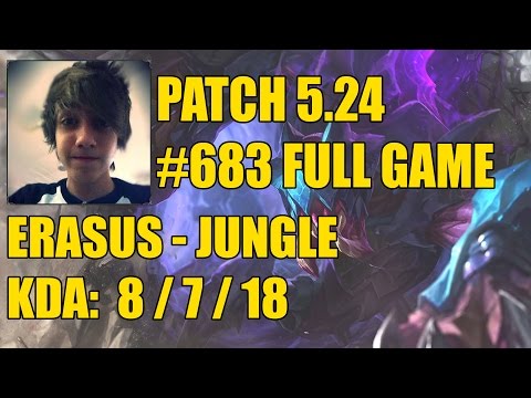 Erasus - Jungle: Rek'Sai vs Elise - BR Challenger #683 Full Game