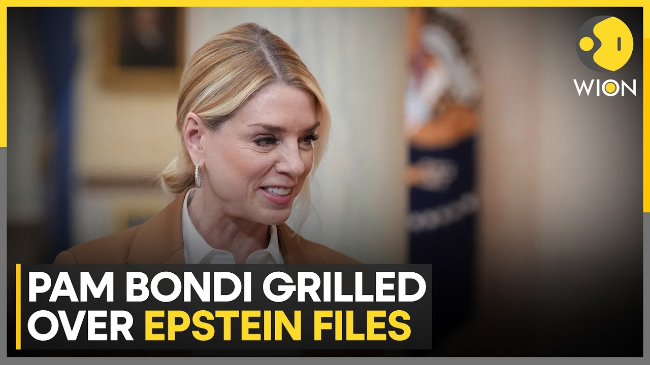 Epstein Files: Bondi Says Full Transparency Was Maintained During Files' Release | WION NEWS