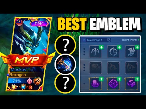 MOSKOV BEST BUILD EMBLEM SET 2022 | MLBB MOSKOV GOLDLANER DAMAGE BUILD ATTACK SPEED BUILD GAMEPLAY
