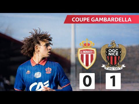 Résumé AS Monaco - OGC Nice ( 1/16 Gambardella 2026)